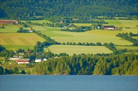 Озеро Mjosa, на пути к Lillehammer
